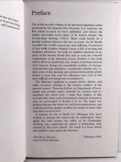 IN HARM'S WAY: A RNVR Officer at War 1940-44
