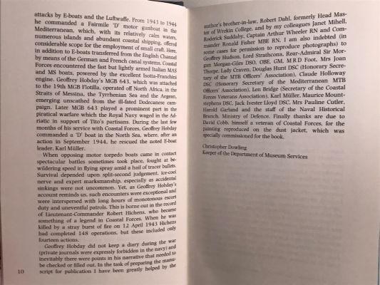 IN HARM'S WAY: A RNVR Officer at War 1940-44