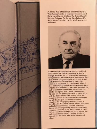 IN HARM'S WAY: A RNVR Officer at War 1940-44