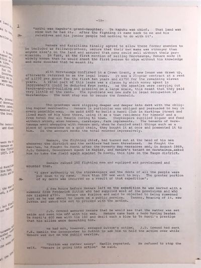 HISTORY OF THE COUNTY OF HAWKES BAY: Part 1