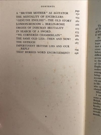 BEWARE OF THE ENGLISH ! German Propaganda Exposes England