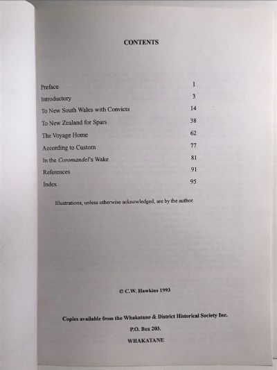 CONVICTS AND KAURI: The Story of HMSS Coromandel