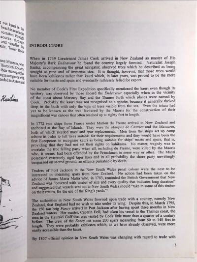 CONVICTS AND KAURI: The Story of HMSS Coromandel