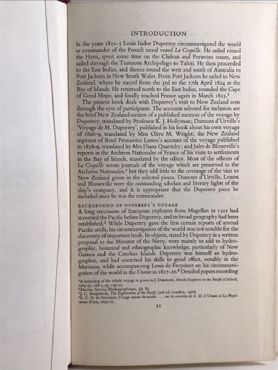 DUPERREY'S VISIT TO NEW ZEALAND IN 1824