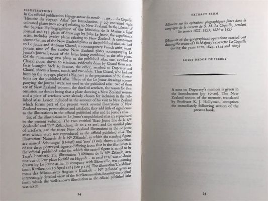DUPERREY'S VISIT TO NEW ZEALAND IN 1824