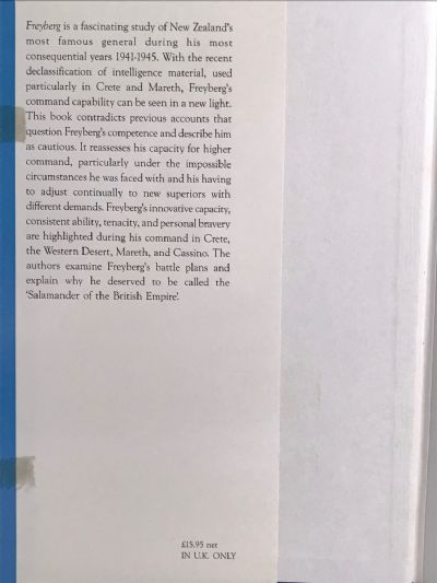 FREYBERG: Churchill's Salamander