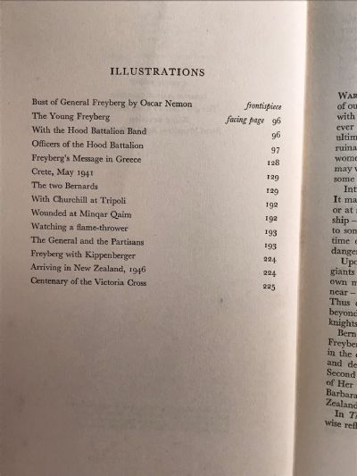 GENERAL LORD FREYBERG VC: An Unofficial Biography