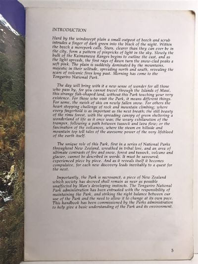 THE RESTLESS LAND: The Story of Tongariro National Park