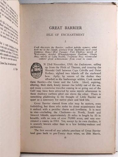 GREAT BARRIER: Isle of Enchantment