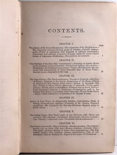 OCEANA: Or England and Her Colonies