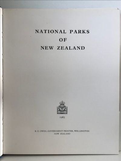 NATIONAL PARKS OF NEW ZEALAND