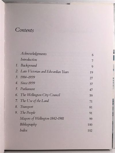 WELLINGTON WELLINGTON: A History