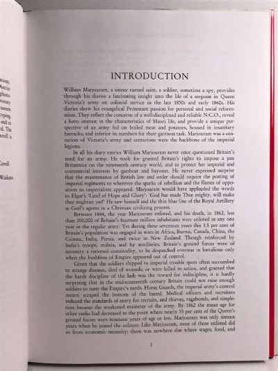 SERGEANT, SINNER, SAINT & SPY: The Taranaki War Diary of Sergeant William Marjouram