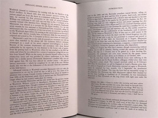 SERGEANT, SINNER, SAINT & SPY: The Taranaki War Diary of Sergeant William Marjouram