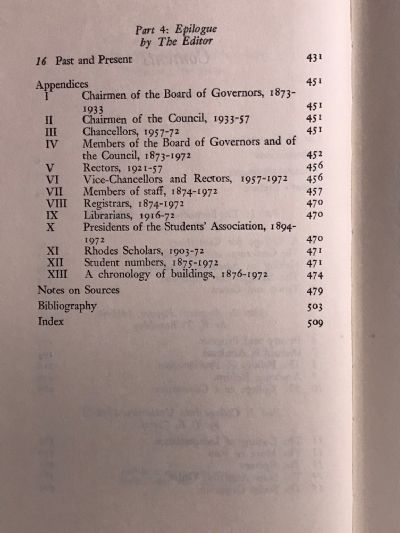 A HISTORY OF THE UNIVERSITY OF CANTERBURY 1873-1973