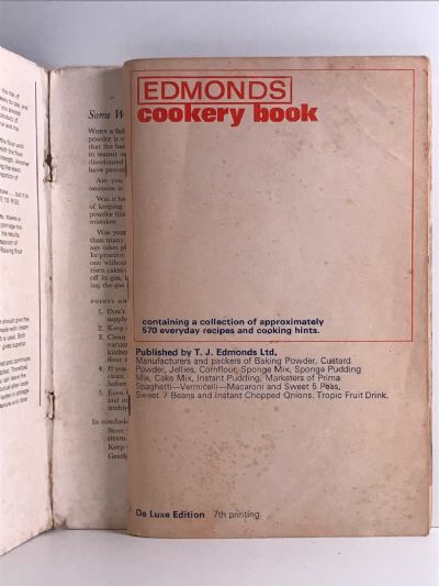 EDMONDS COOKERY BOOK: De Luxe edition