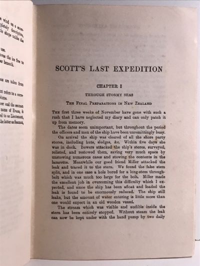 SCOTT'S LAST EXPEDITION
