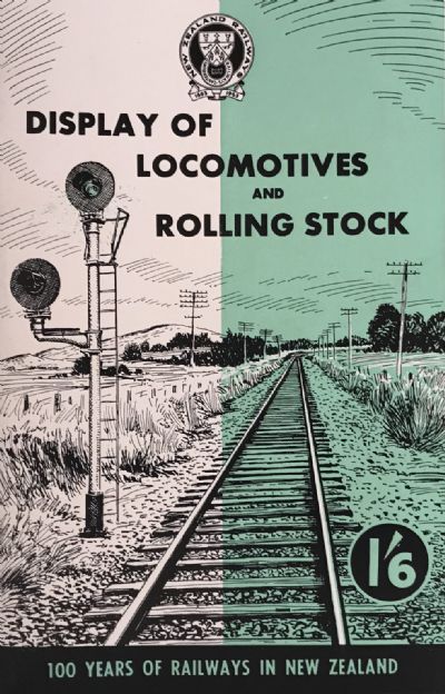 DISPLAY OF LOCOMOTIVES & ROLLING STOCK - 100 Years of Railways in New Zealand 