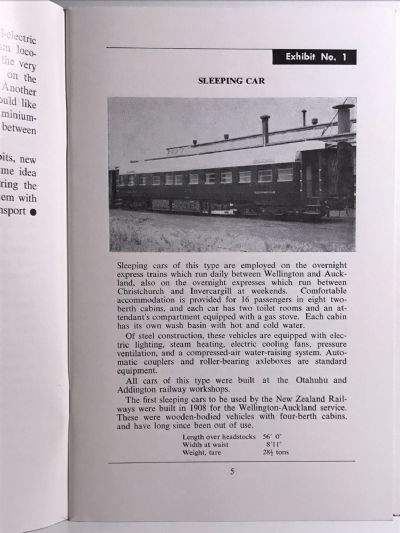DISPLAY OF LOCOMOTIVES & ROLLING STOCK - 100 Years of Railways in New Zealand