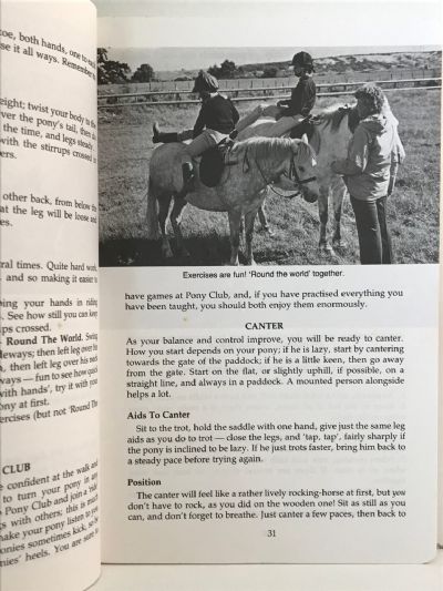 NEW ZEALAND PONY CLUB MANUAL: Number One