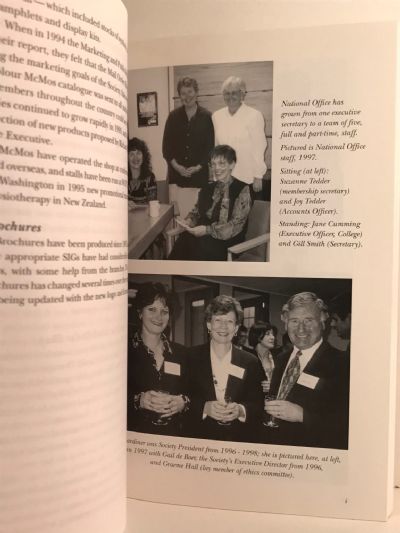 MOVING ON: A History of the New Zealand Society of Physiotherapists 1973-1999