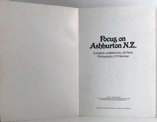 FOCUS ON ASHBURTON NEW ZEALAND