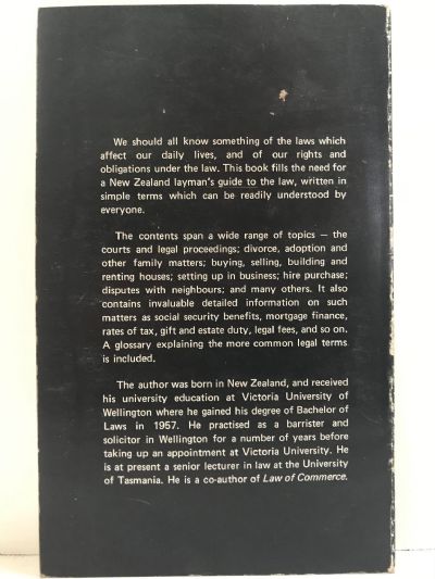 THE LAYMAN AND THE LAW: In New Zealand