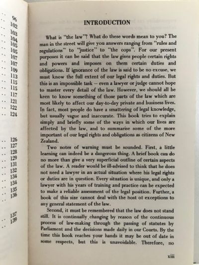 THE LAYMAN AND THE LAW: In New Zealand