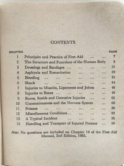 FIRST AID QUESTIONS AND ANSWERS