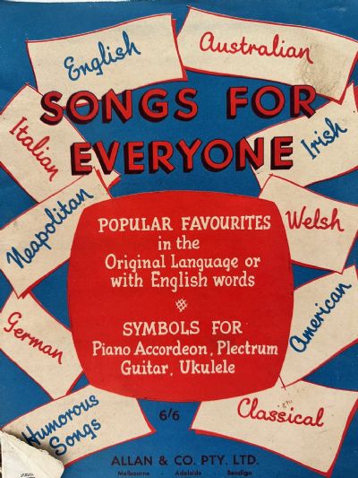 SONGS FOR EVERYONE 