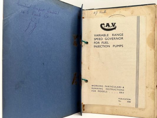 FUEL INJECTION EQUIPMENT INSTRUCTION BOOKS