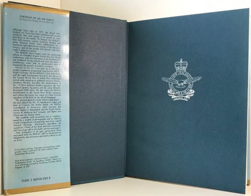 PORTRAIT OF AN AIRFORCE: The Royal New Zealand Air Force 1937-1987