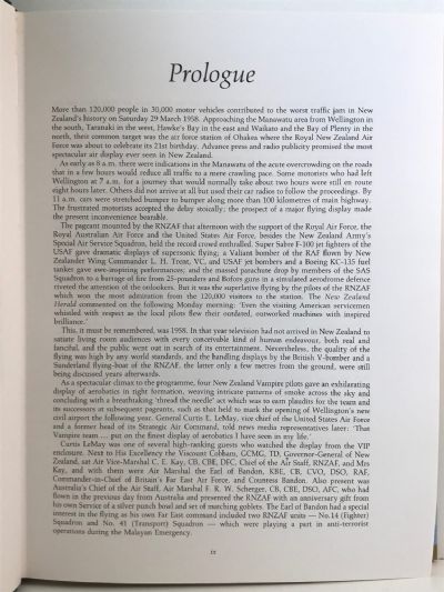 PORTRAIT OF AN AIRFORCE: The Royal New Zealand Air Force 1937-1987