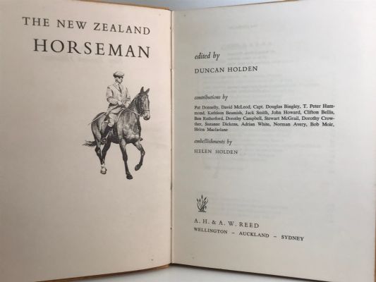 THE NEW ZEALAND HORSEMAN