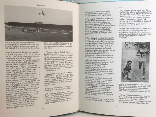 NEW ZEALAND SPORTING DISASTERS DISAPPOINTMENTS & CURIOSITIES