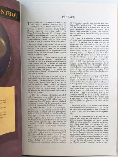 JANE'S ALL THE WORLD'S AIRCRAFT 1953-54