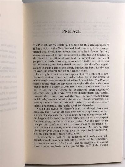 A FENCE AT THE TOP: The First 75 Years of The Plunket Society