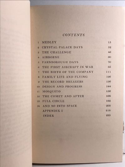 SKY FEVER: The Autobiography of Sir Geoffrey De Havilland