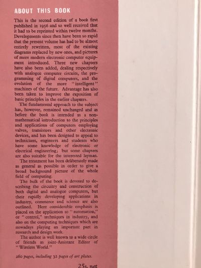 ELECTRONIC COMPUTERS: Principles and Applications
