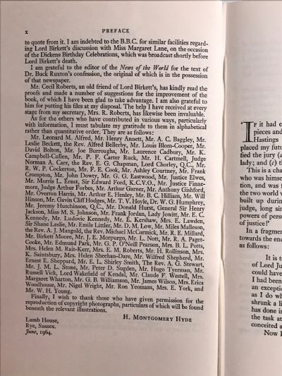 NORMAN BIRKETT: The Life of Lord Birkett of Ulverston