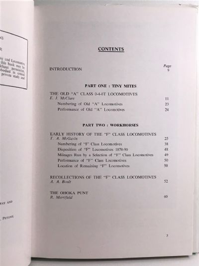 LOCOMOTIVE SELECTIONS