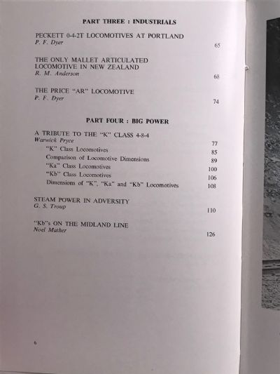 LOCOMOTIVE SELECTIONS
