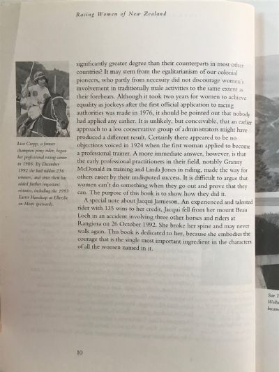 RACING WOMEN OF NEW ZEALAND