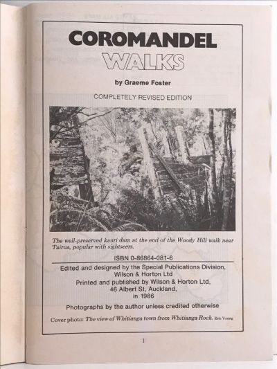 COROMANDEL WALKS