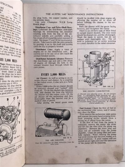 THE AUSTIN A40 MODELS: Owner-Driver Handbook