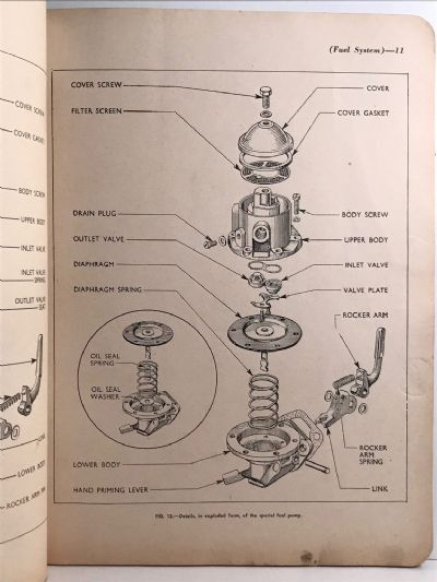 VINTAGE MOTOR SERVICE MANUAL: Ford 8 and 10 Van, Anglia and Prefect