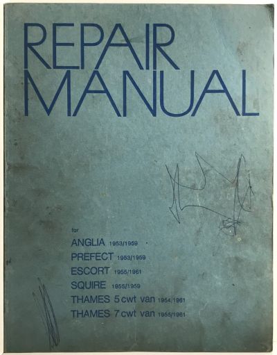 VINTAGE REPAIR MANUAL: Anglia, Prefect, Escort, Squire, Thames 5 CWT/7 CWT