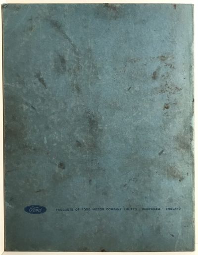 VINTAGE REPAIR MANUAL: Anglia, Prefect, Escort, Squire, Thames 5 CWT/7 CWT