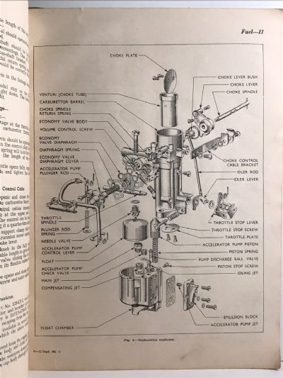 VINTAGE SERVICE MANUAL: Ford Mk 1 Zephyr and Consul 1951 - 1956 revised edition