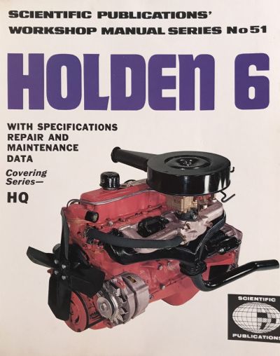 OWNERS WORKSHOP MANUAL: Holden 6 HQ Series 